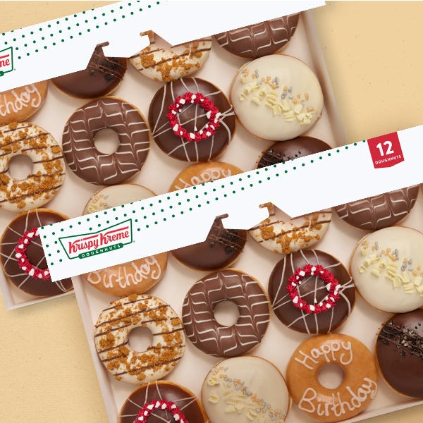 Chocolatey Birthday Double Dozen