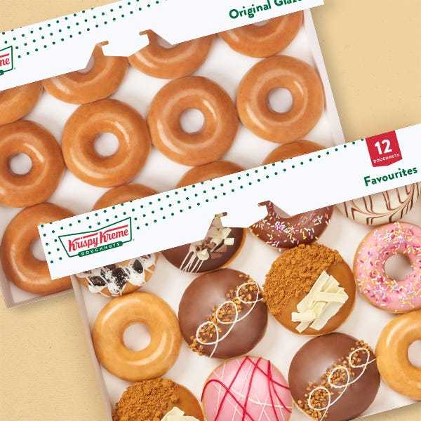 Favourites & Original Glazed Double Dozen