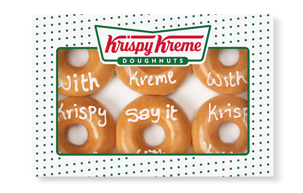 Say It With Krispy Kreme Half Dozen