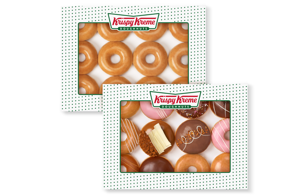 Assorted & Original Glazed Double Dozen