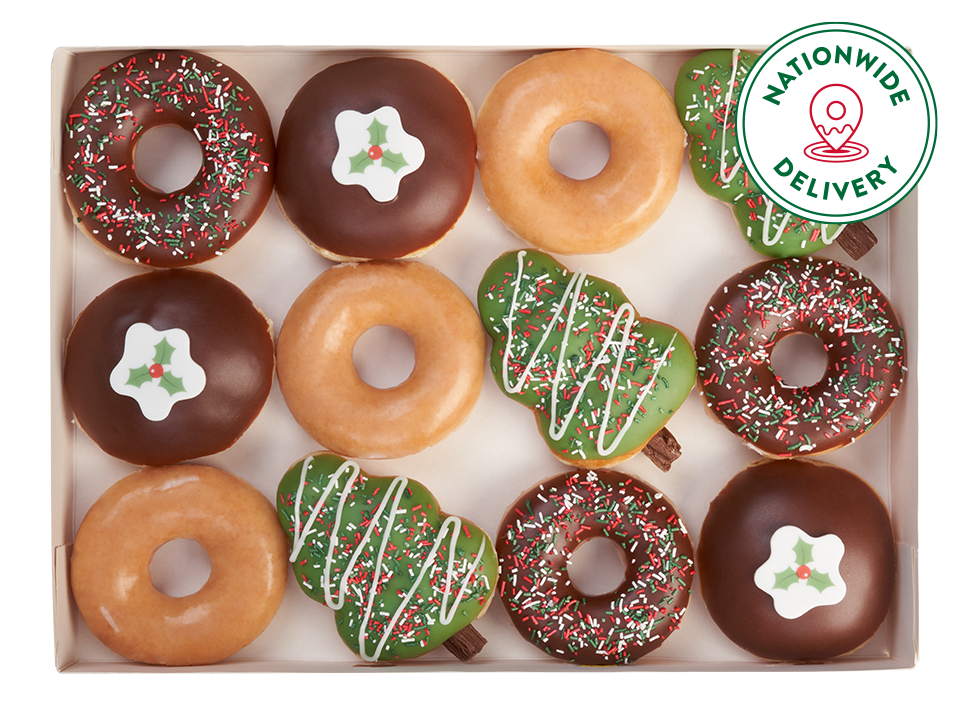 Order doughnuts online for nationwide delivery Krispy Kreme