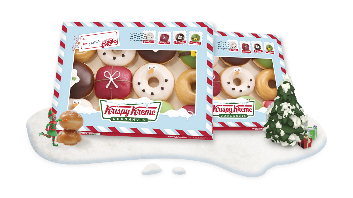 Krispy Kreme Doughnuts Christmas
