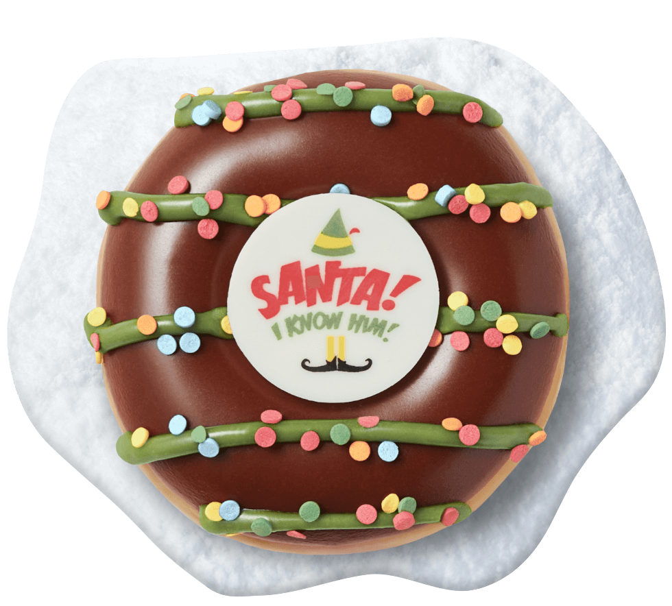 Krispy Kreme Limited Edition Christmas Lights Elf Christmas Krispy Kreme Limited Edition Christmas Lights Elf Christmas-Nationwide Delivery