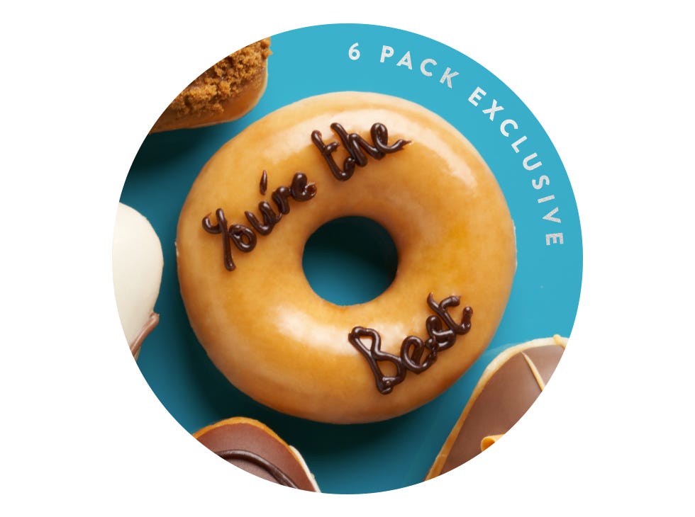 Best Father's Day Gift Krispy Kreme