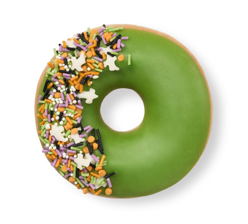 Krispy Kreme Spooktacular Limited Edition Halloween Doughnut Krispy Kreme Spooktacular Limited Edition Halloween Doughnut-Available for Nationwide Delivery