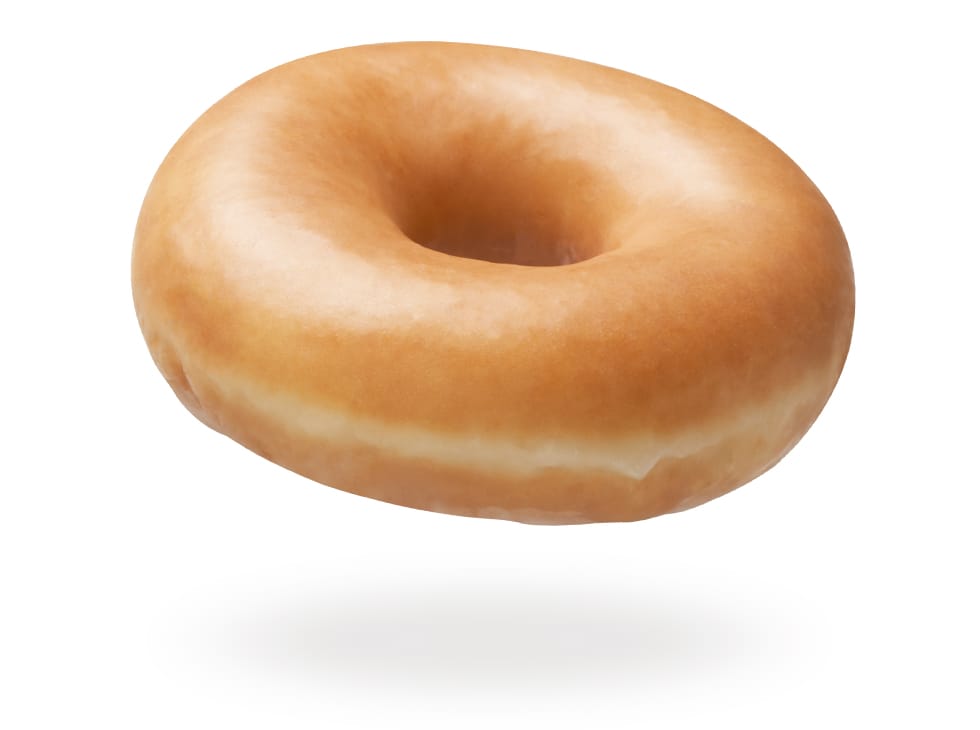 The iconic Krispy Kreme OG Doughnut Krispy Kreme Original Glazed Doughnut