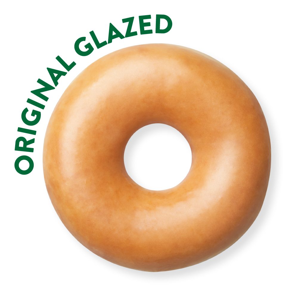 Melt in the mouth flavoured original glazed doughnut Krispy Kreme Original Glazed doughnuts